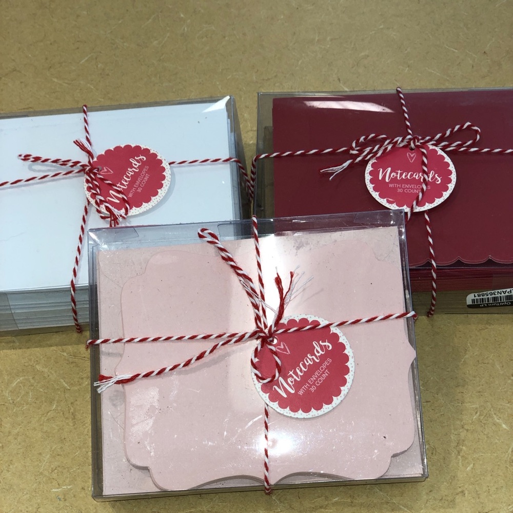 90 blank cards and Envelopes